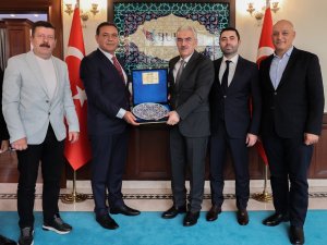 İSİAD Bursa'dan Vali Erol Ayyıldız'a Ziyaret