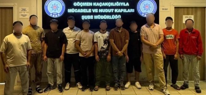 Bursa’da kaçak göçmen operasyonu: 11 kişi yakalandı