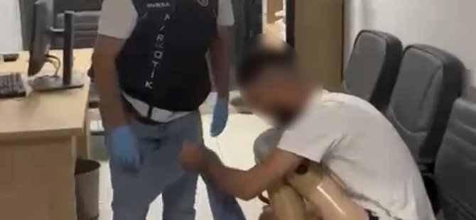 Suriyeli şüphelinin protez bacağından uyuşturucu çıktı!