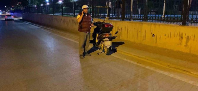 Elektrikli motosikletle yakalandı: 52 bin lira ceza yedi