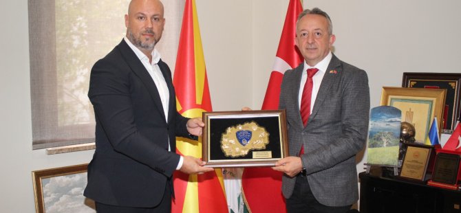 Kuzey Makedonya'dan Bursa'ya önemli ziyaret