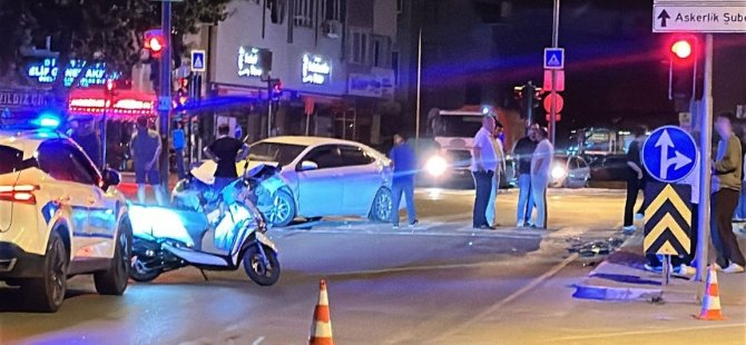 Bursa’da 2 otomobil çarpıştı: 9 kişi yaralı