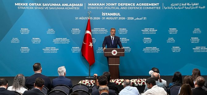 Hakan Fidan:"İttifakımızın resmi adı Mekke Savunma İttifakı"