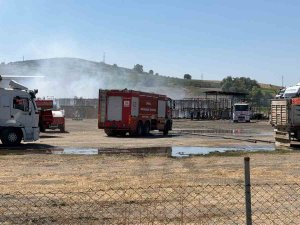 Bursa’daki fabrika yangını kontrol altına alındı