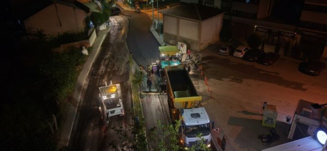Büyükşehir ekiplerinden ulaşımda gece mesaisi