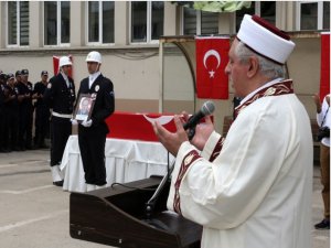 Şehit polis törenle uğurlandı