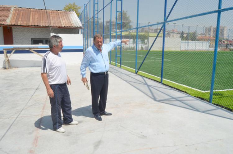 Adana Demirspor altyapı tesisleri yenilendi