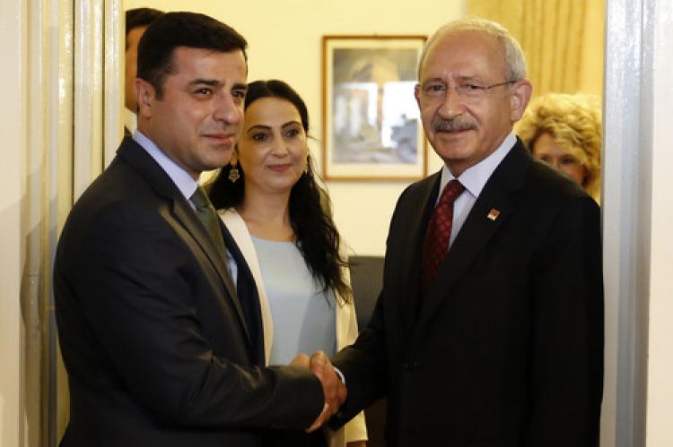 Kılıçdaroğlu-Demirtaş görüşmesi