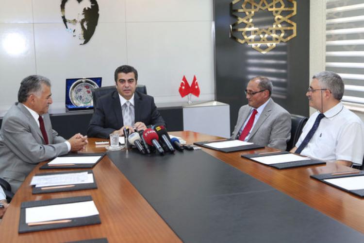 ERÜ botanik bahçesi için protokol imzaları atıldı
