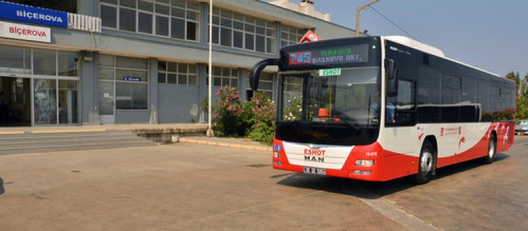 İzmir Büyükşehir sahil bölgeleri için 18 yeni otobüs aldı