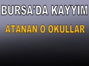 Bursa'da kayyım atanan okullar