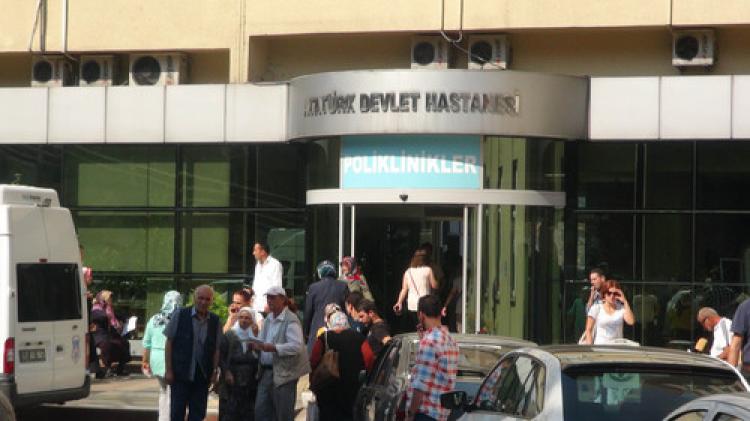 Devlet hastanesindebomba alarmı