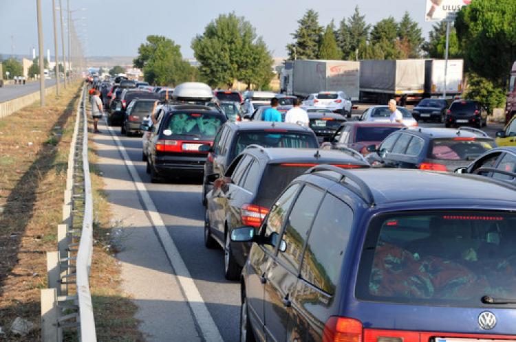 Gurbetçilerin dönüş çilesi başladı