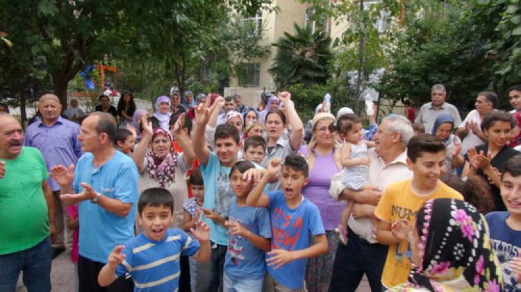 Kentsel dönüşüme alınmak istenen sitede doğalgaz gerginliği