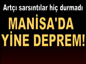 Manisa'da deprem!