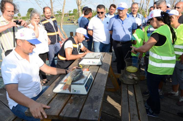 Olta Balıkçılığı Turnuvası büyük ilgi gördü