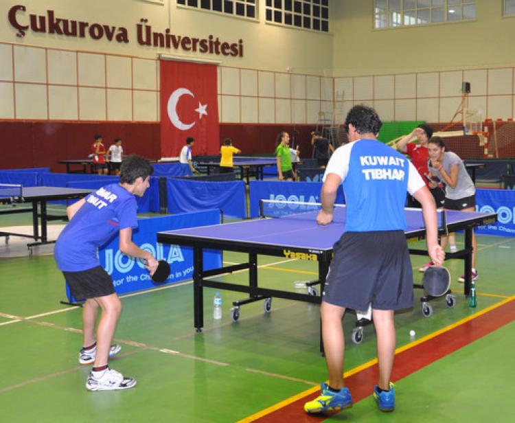 Kuveyt Masa Tenisi Milli Takımı Adana’da