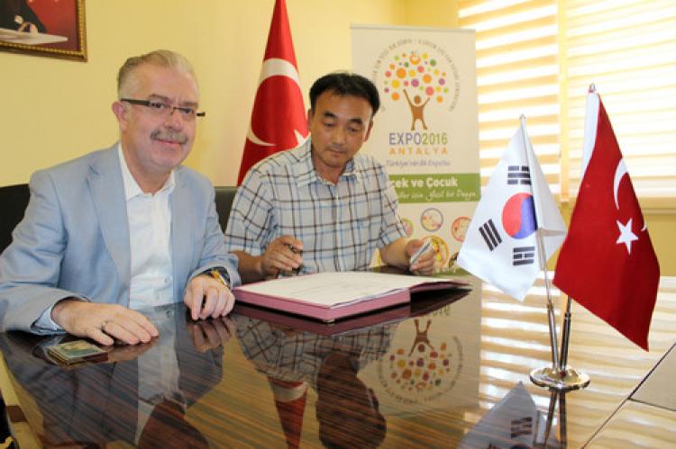 EXPO 2016 Antalya'ya Güney Kore de katılıyor