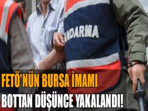 Bursa imamı bottan düşünce...