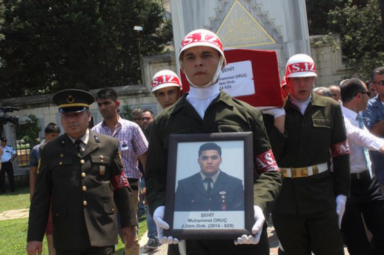 Şehit Uzman son yolculuğuna uğurlandı
