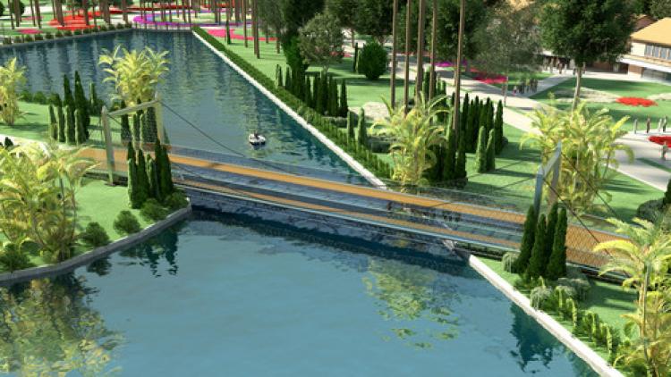 EXPO 2016 Antalya fuar alanına cam ve yeşil köprü yapılıyor
