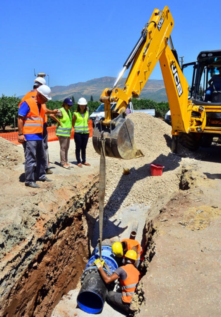 İzmir Büyükşehir'den Doğanbey ve Payamlı'ya altyapı yatırımı