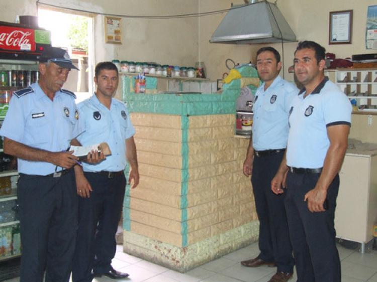 Yerköy zabıtası kahvehaneleri denetledi