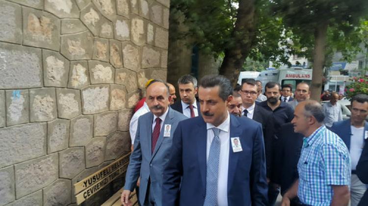 Şehit polis defnedildi