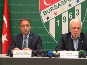 Bursaspor'da Mutlu Topçu dönemi başladı