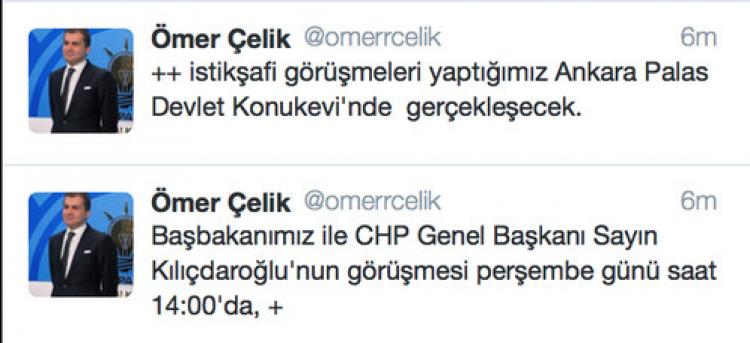 Ankara Palas’ta görüşecekler