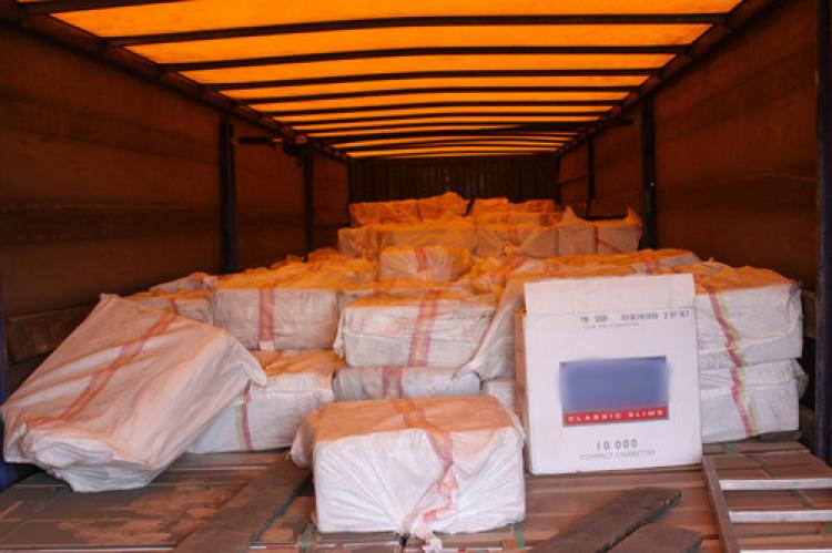 Erzincan'da 149 bin paket kaçak sigara ele geçirildi