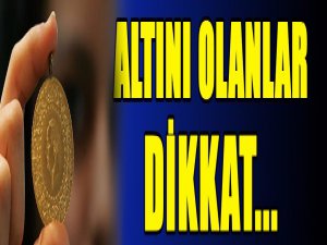 Altında değişen fiyatlar