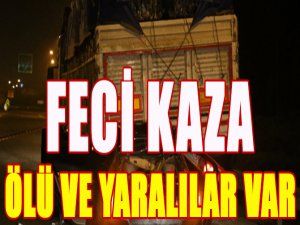 TEM'de feci kaza!