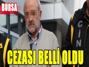 Cezası belli oldu