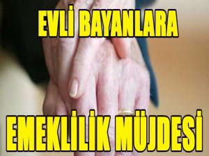 Ev hanımlarına müjde