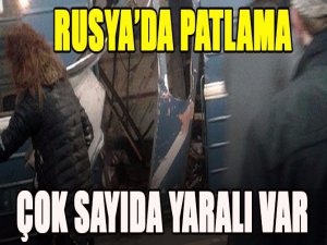 Rusya'da metroda patlama