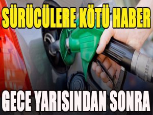 Benzin ve motorine zam geliyor