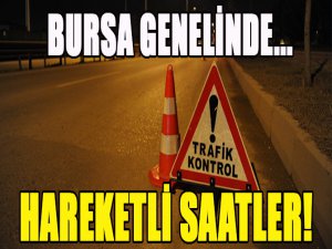 Bursa'da 900 polisle