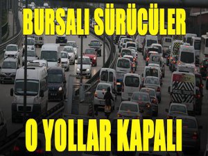 Birçok yerde yollar kapalı