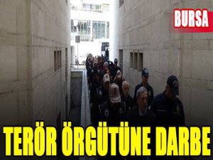 Bursa'da terör örgütüne bir darbe daha!