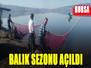 Balık sezonu açıldı