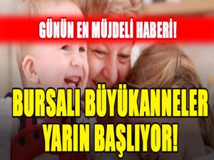 Büyükannelere müjde!