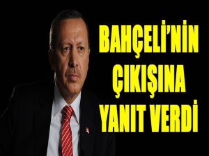 Bahçeli'ye yanıt verdi