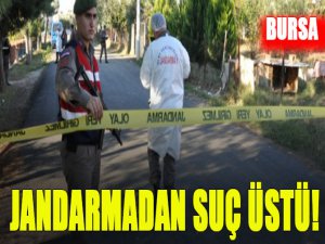 Bursa'da hırsızlara suçüstü