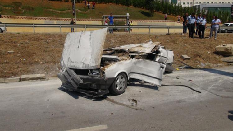 Trafik kazası: 1 ölü 3 yaralı