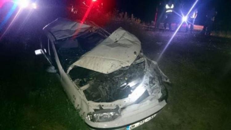 Yozgat’ta trafik kazası:3 ölü, 2 yaralı