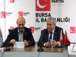 CHP Bursa'dan Saadet Partisi'ne ziyaret