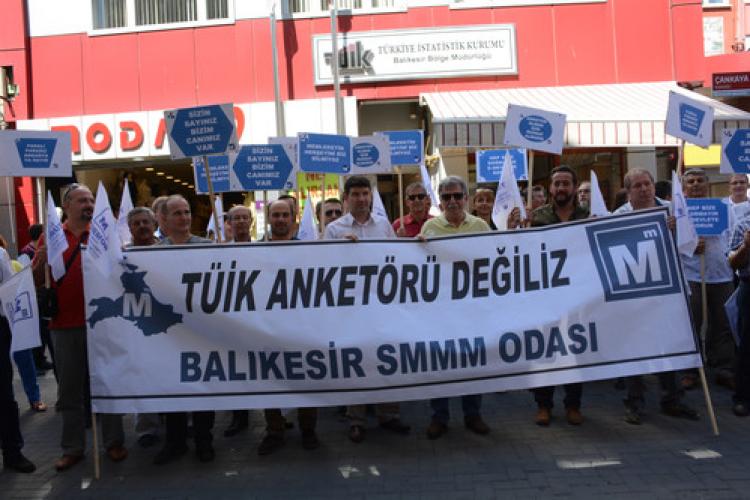Muhasebecilerden tepki: TÜİK anketörü değiliz