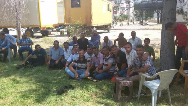 Karayollarında iş yavaşlatma eylemi