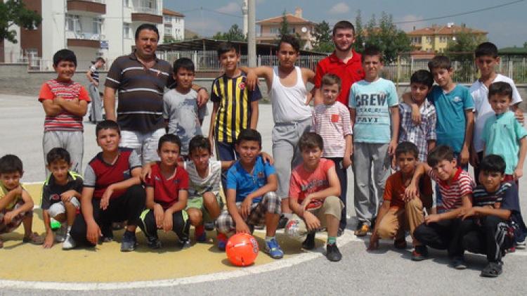 Çankırı'da yaz Kur'an kursu futbol turnuvası başladı